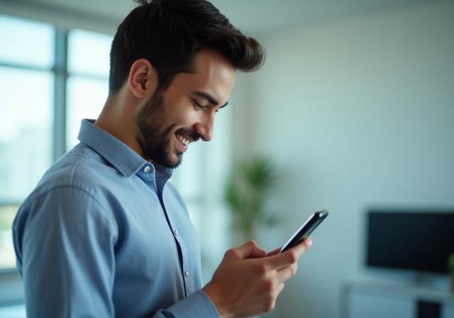 التحقق من الرصيد عبر الهاتف المحمول